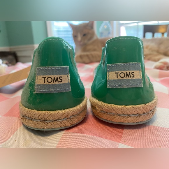 Toms Venice Collection Transparent Jelly Espadrille in Turquoise 8.5 NWT - Picture 6 of 6